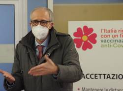 Ecco come funziona il centro vaccinale a Saronno