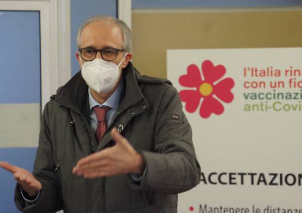 Ecco come funziona il centro vaccinale a Saronno