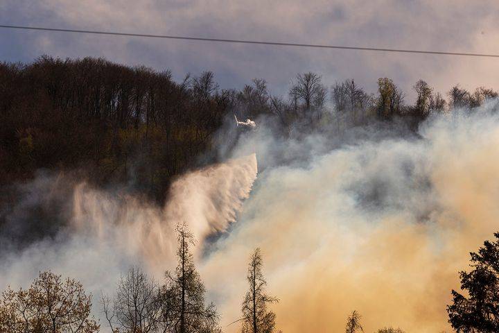 elicottero antincendio