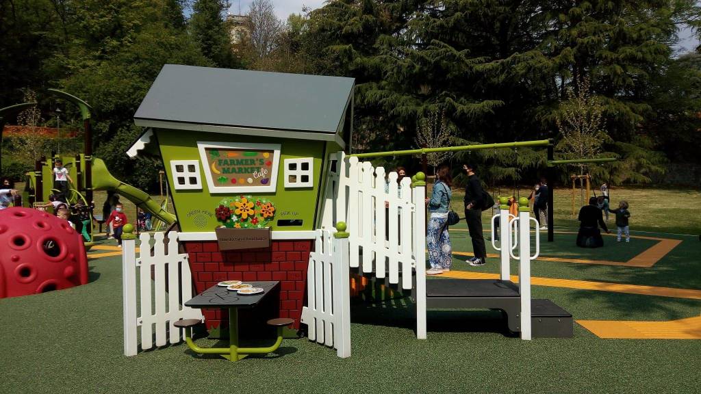 Il Parco gioia inaugurato dai bambini