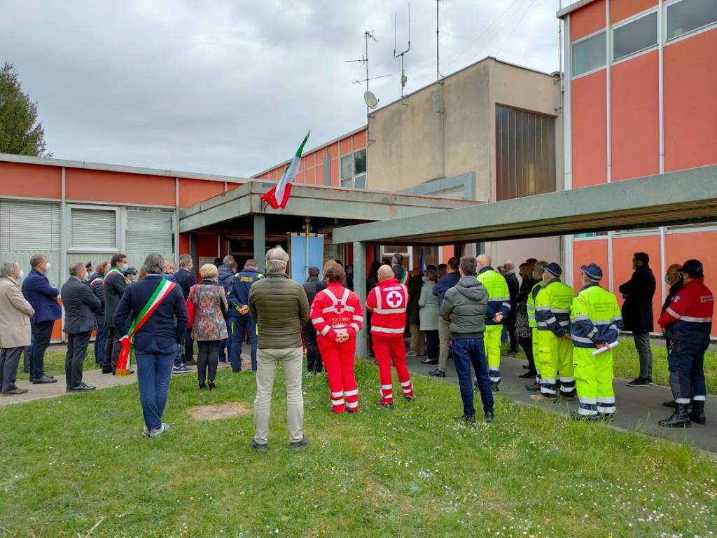 Inaugurazione hub vaccinale di Saronno