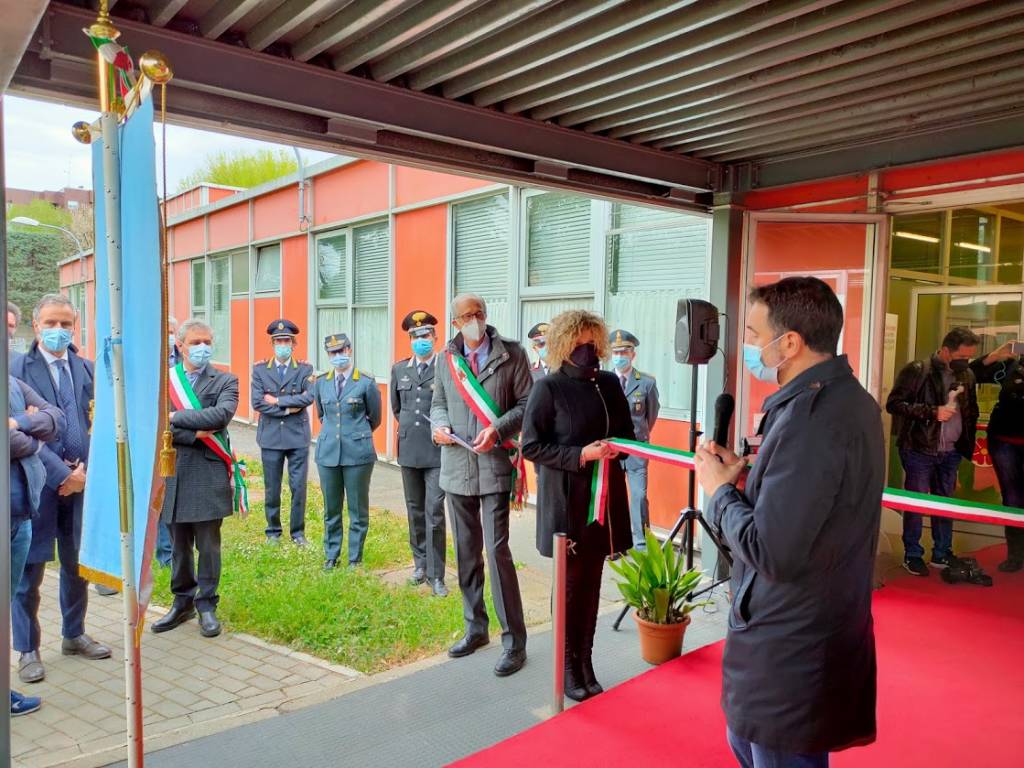 Inaugurazione hub vaccinale di Saronno