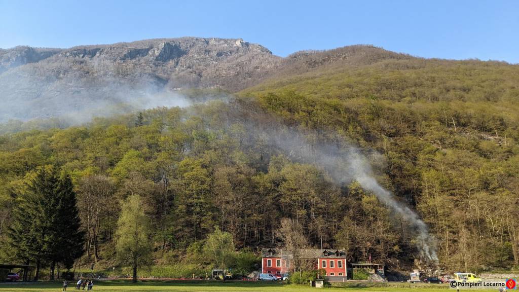 incendio vallemaggia