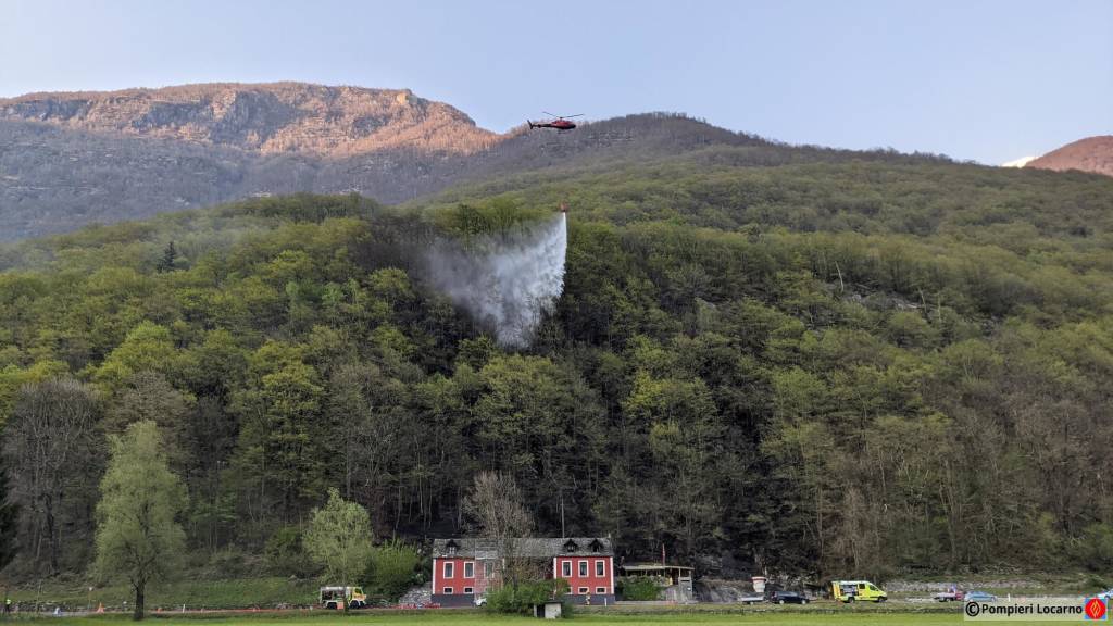 incendio vallemaggia