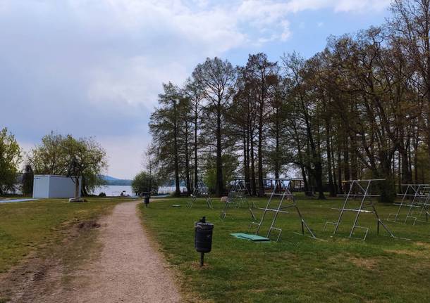 La situazione di domenica alla Schiranna