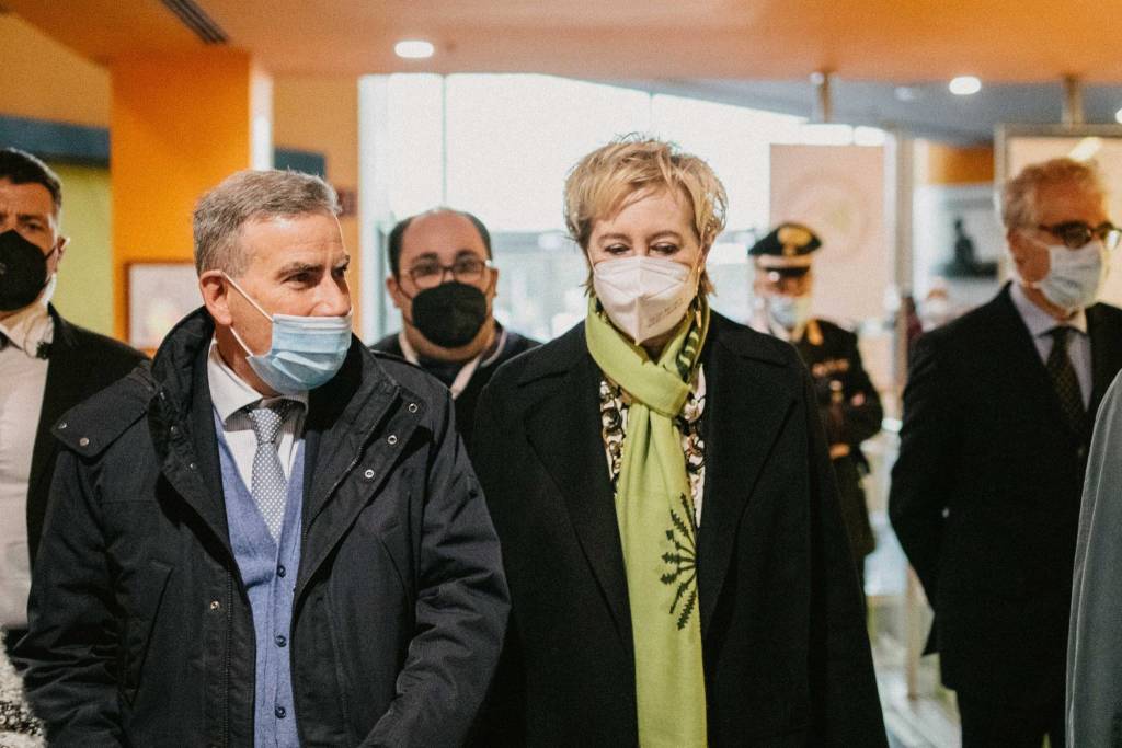 La vicepresidente Moratti in visita all'ospedale di Legnano e al Move In
