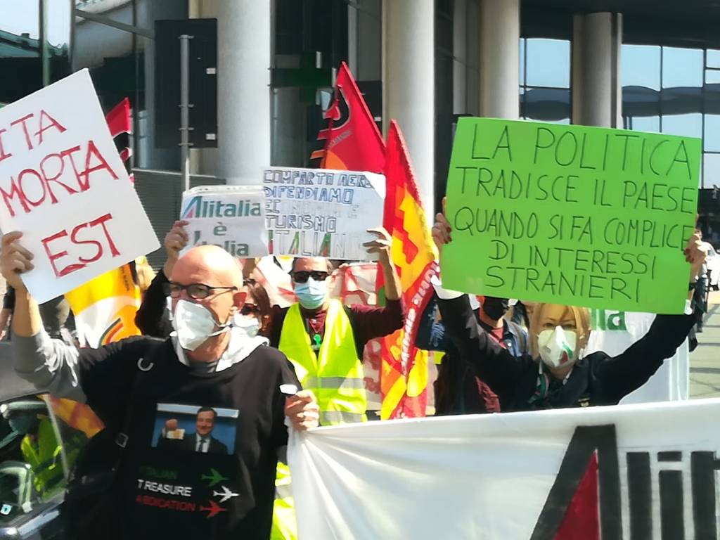 manifestazione cub malpensa