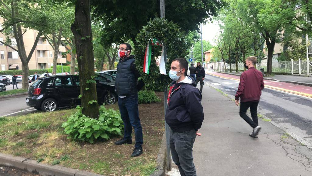 manifestazione per commemorare la figura di Carlo Borsani