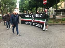 manifestazione per commemorare la figura di Carlo Borsani