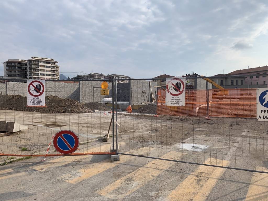 Nel cantiere del centro diurno anziani