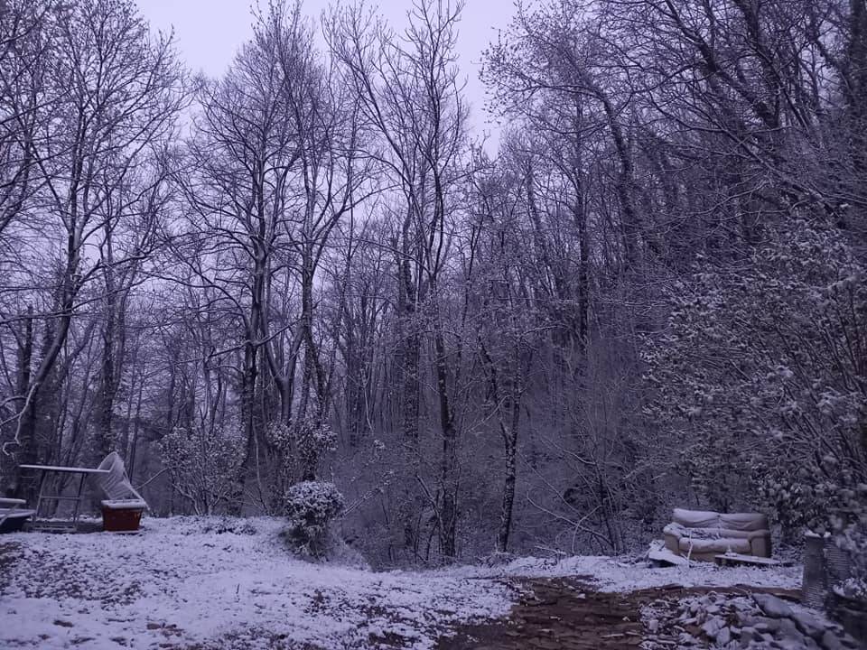 Neve di aprile 2021 (oggi nel Varesotto)