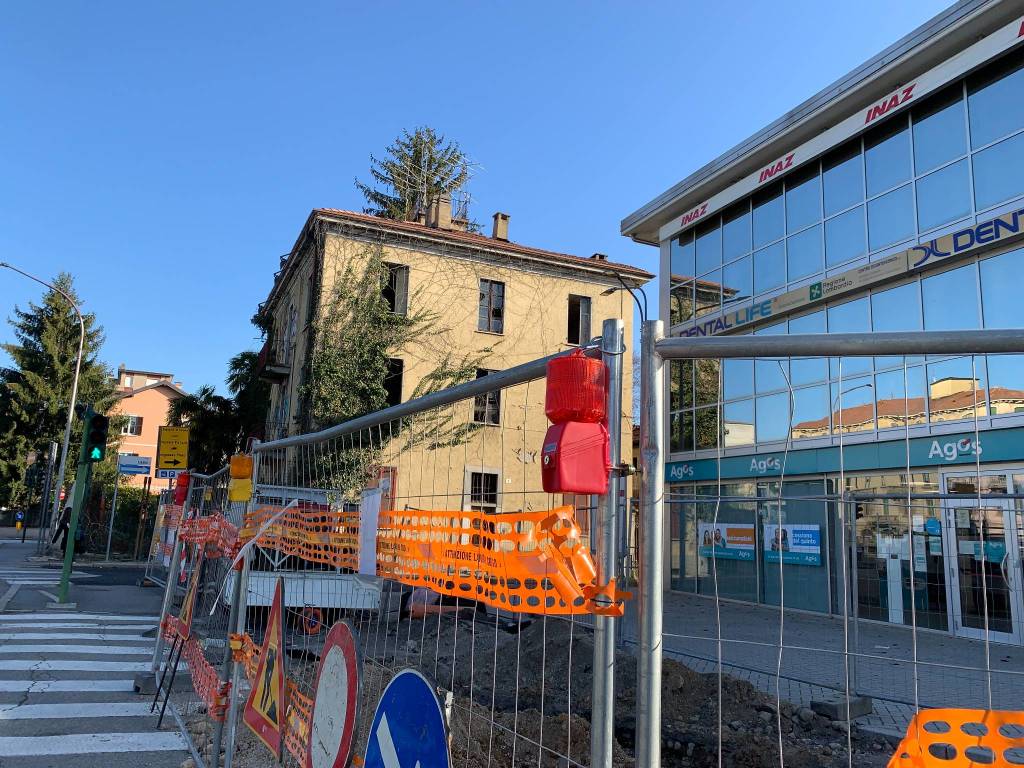Nuova vita per il rudere di Largo Flaiano a Varese