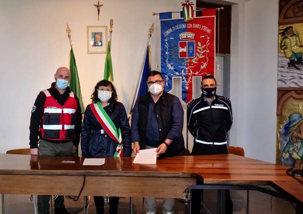 Oggiona con Santo Stefano - convenzione ANC