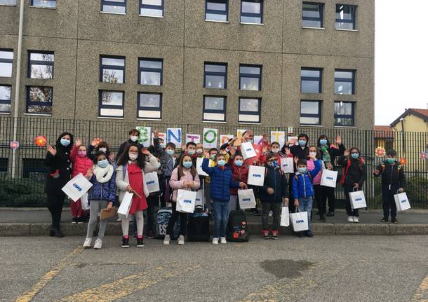 Oreste Castagna scuole Cardano al Campo