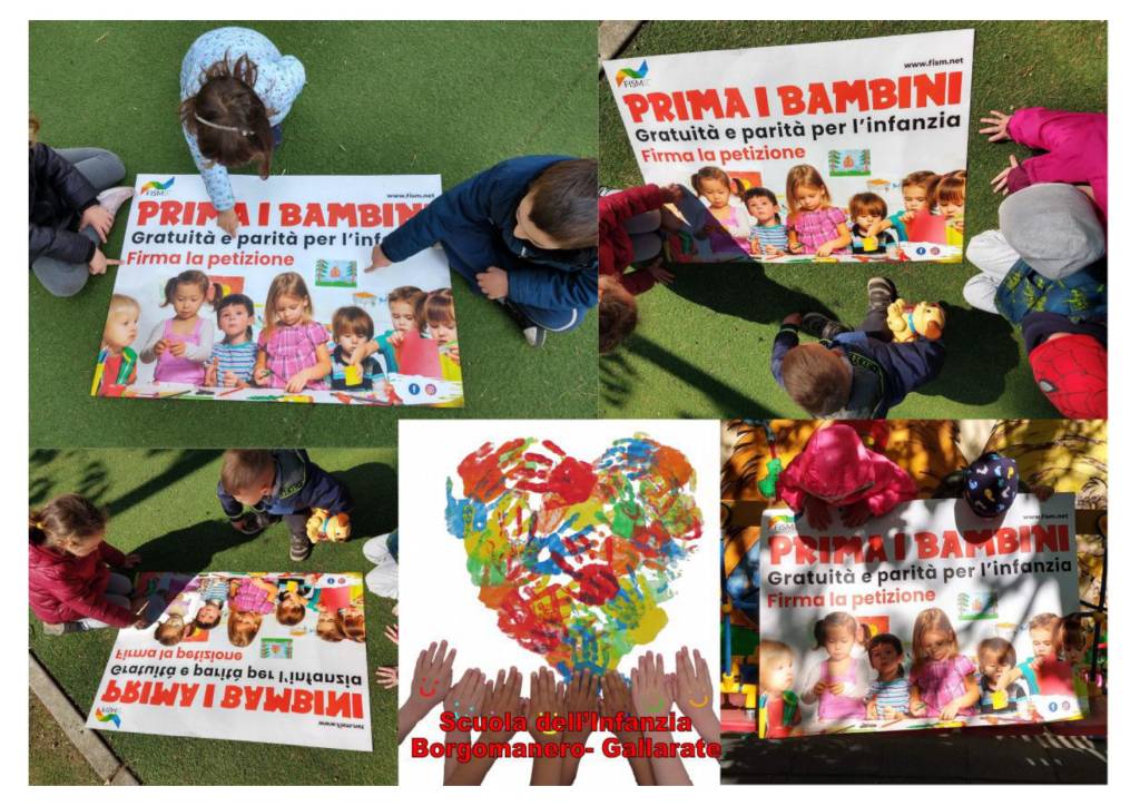Prima i bambini: gli asili vogliono essere gratuiti