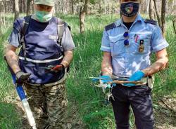 Ritrovamenti nel bosco di Ceriano Laghetto 