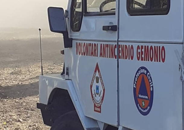 squadra volontari antincendio protezione civile gemonio