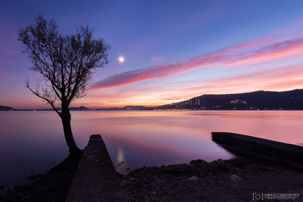 Tramonto ad Arolo - foto di Mirko Costantini