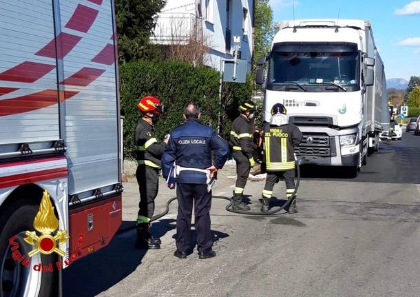 Vigili del Fuoco a Malnate 