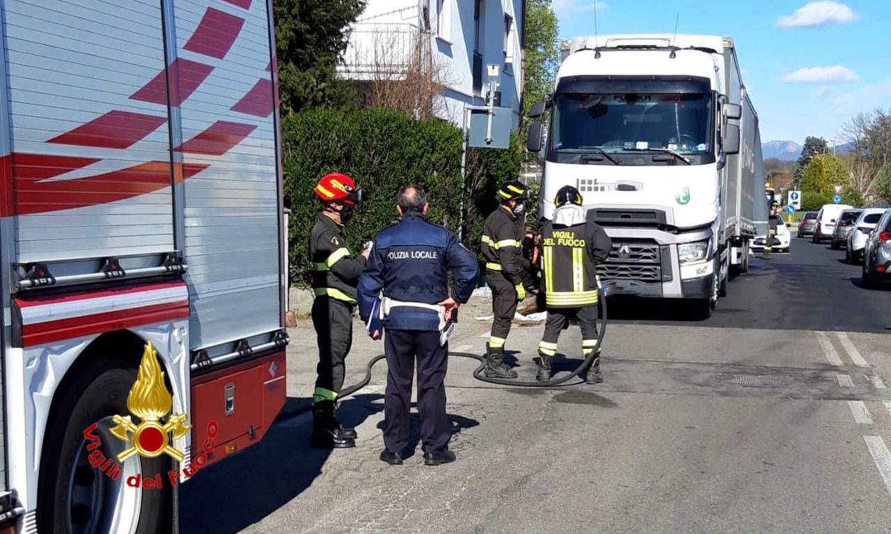 Vigili del Fuoco a Malnate 