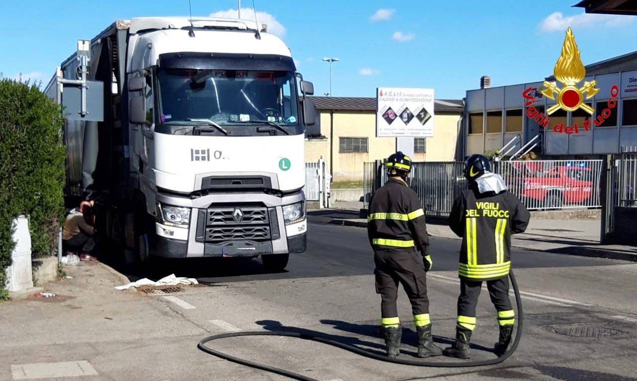 Vigili del Fuoco a Malnate 