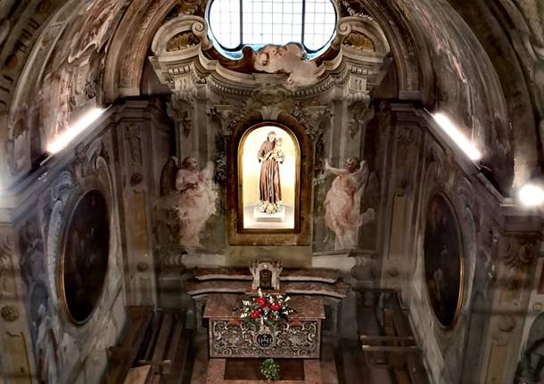 Visita nella chiesa di san Francesco di Saronno
