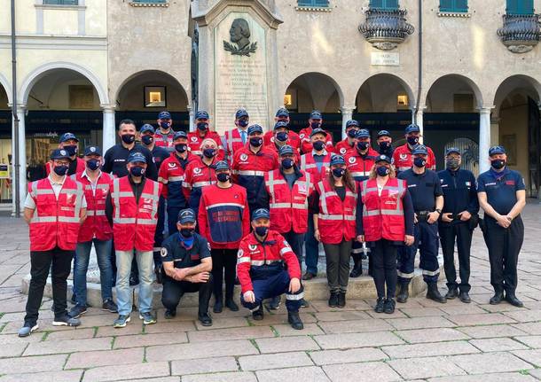 Volontari dell'associazione Nazionale Carabinieri di Varese