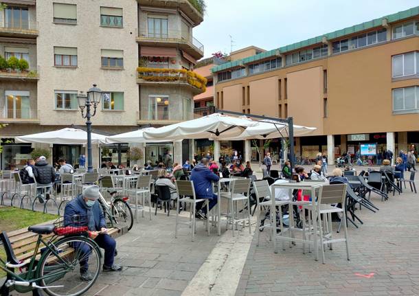 Zona gialla, prima mattina al bar a Saronno dopo le chiusure