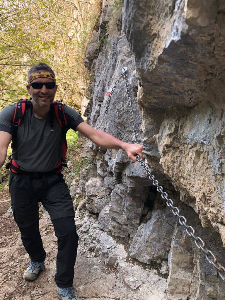 Cammino dei briganti Lago Duchessa 