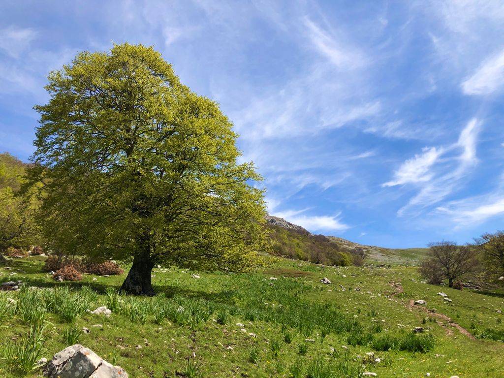 Cammino dei briganti Lago Duchessa 