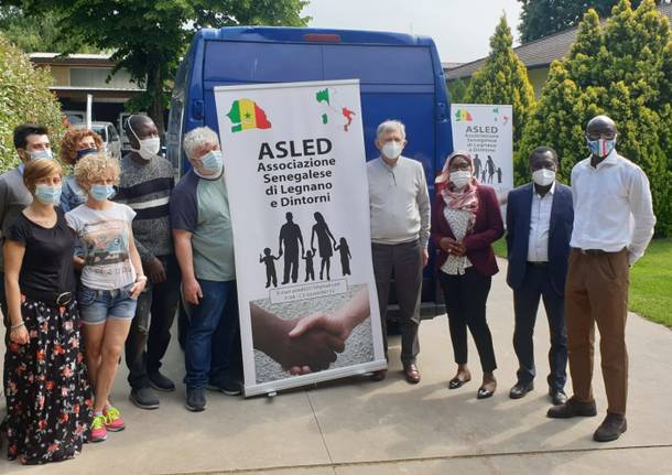 Canegrate: mascherine per le scuole e gli ospedali del Senegal