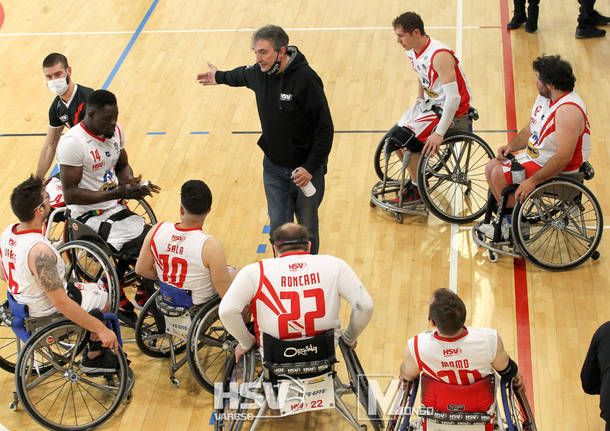 Basket in carrozzina: l\'Amca Elevatori batte Gradisca