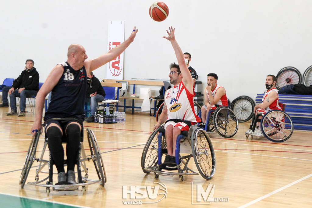 Basket in carrozzina: l\'Amca Elevatori batte Gradisca