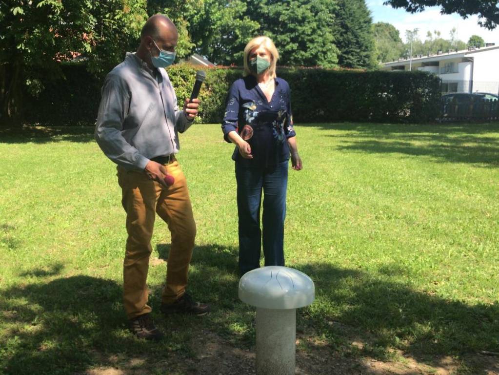 I nuovi giochi dell\'asilo nido di Malnate