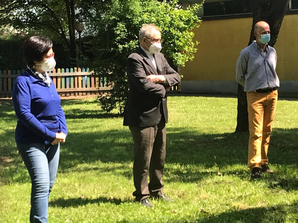 I nuovi giochi dell\'asilo nido di Malnate