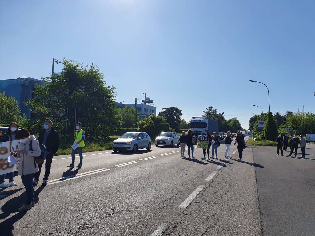 Crisi Teva a Nerviano lavoratori in sciopero