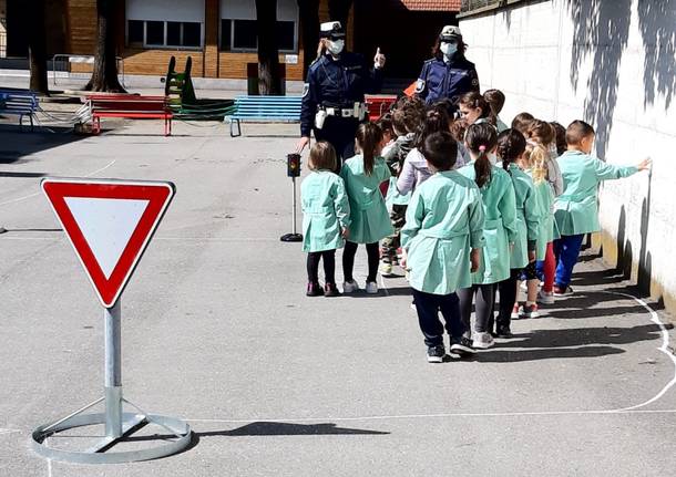 Educazione stradale alla scuola dell'infanzia di Villastanza 