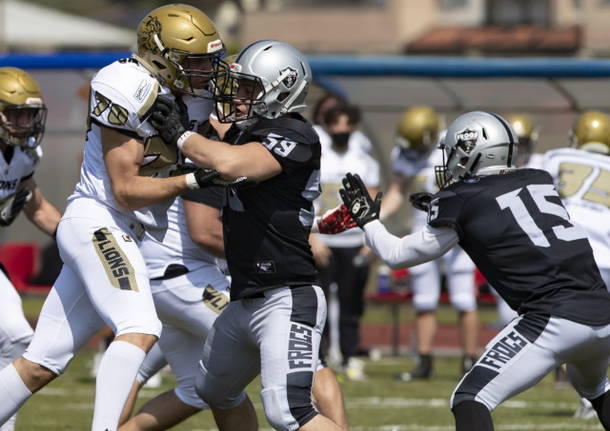 football americano frogs legnano