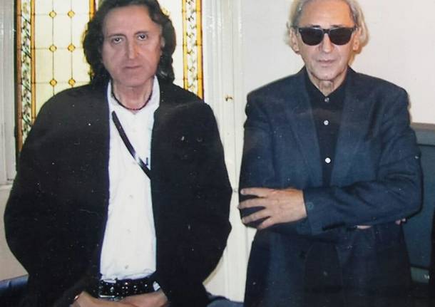 Franco battiato con Gianfranco D'Adda