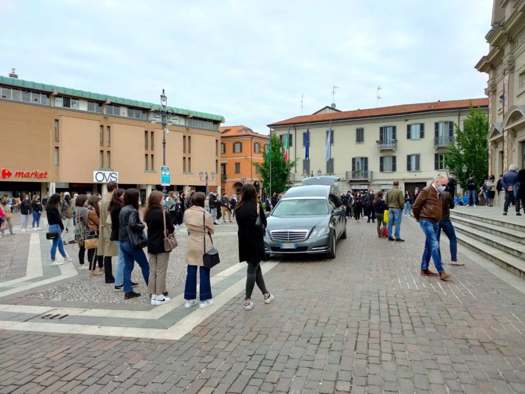 Funerale Federica Cosulich