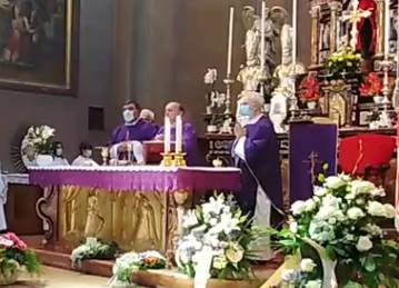 Funerale Vedano Olona famiglia Zorloni