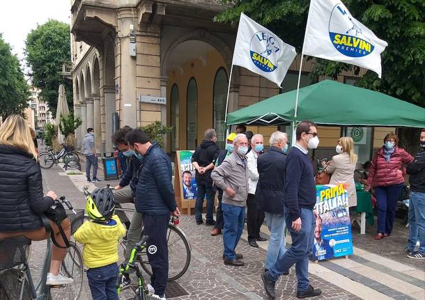 Gazebo Lega maggio 2021