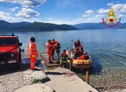 vigili del fuoco lago maggiore