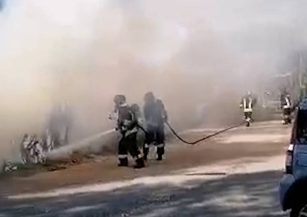incendio canottieri ispra