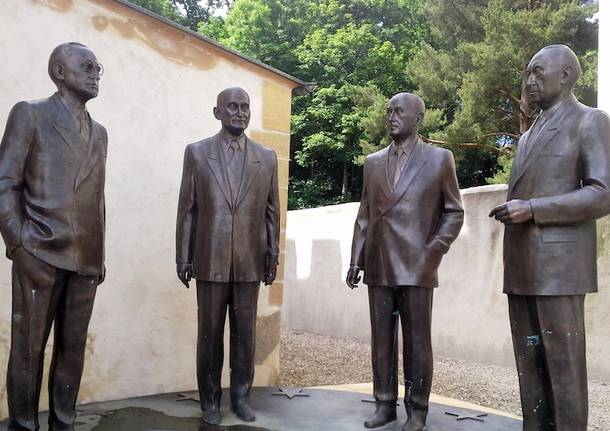 Hommage aux Pères Foundateurs de l'Europe