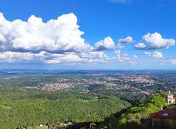 Il panorama dal Sacro Monte di Varese