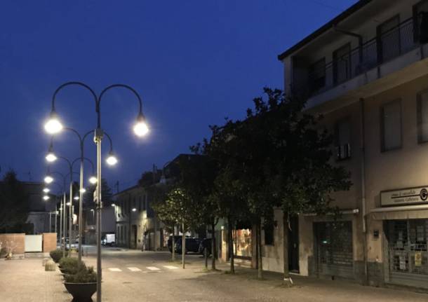 illuminazione pubblica rescaldina