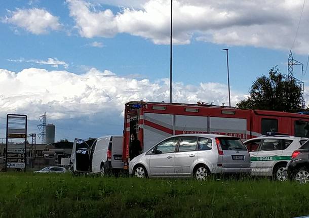 Incidente a Caronno Pertusella