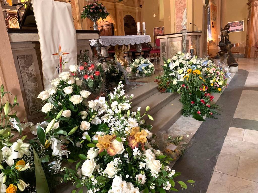 Induno OLona - Il funerale di Alessandro Pionati