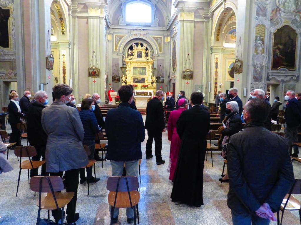 L'arcivescovo Delpini al Santuario Madonna delle Grazie di Legnano